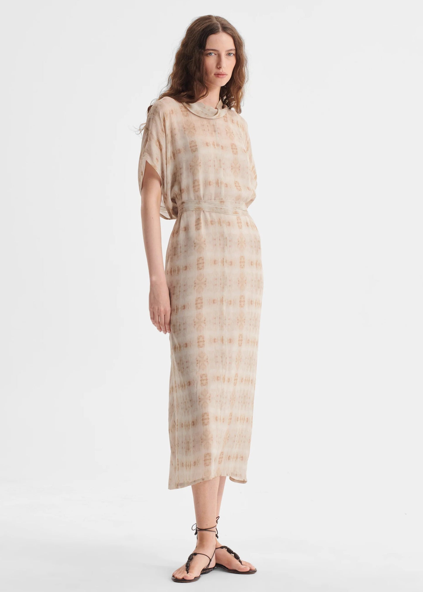 Lucille Tie Dress - Print