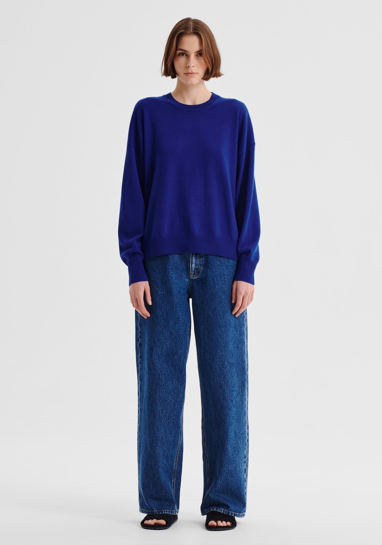 Payton Round Neck Merino Knit Pullover