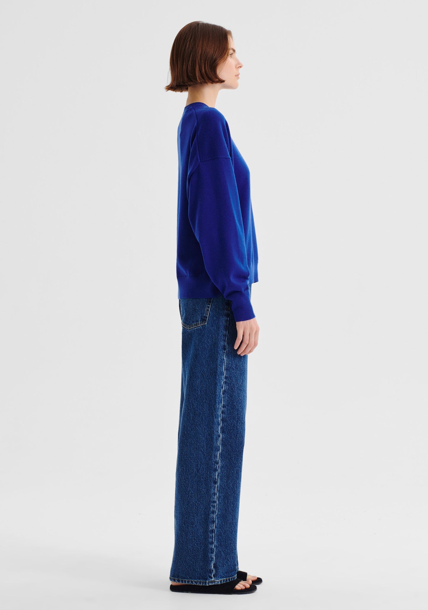 Payton Round Neck Merino Knit Pullover