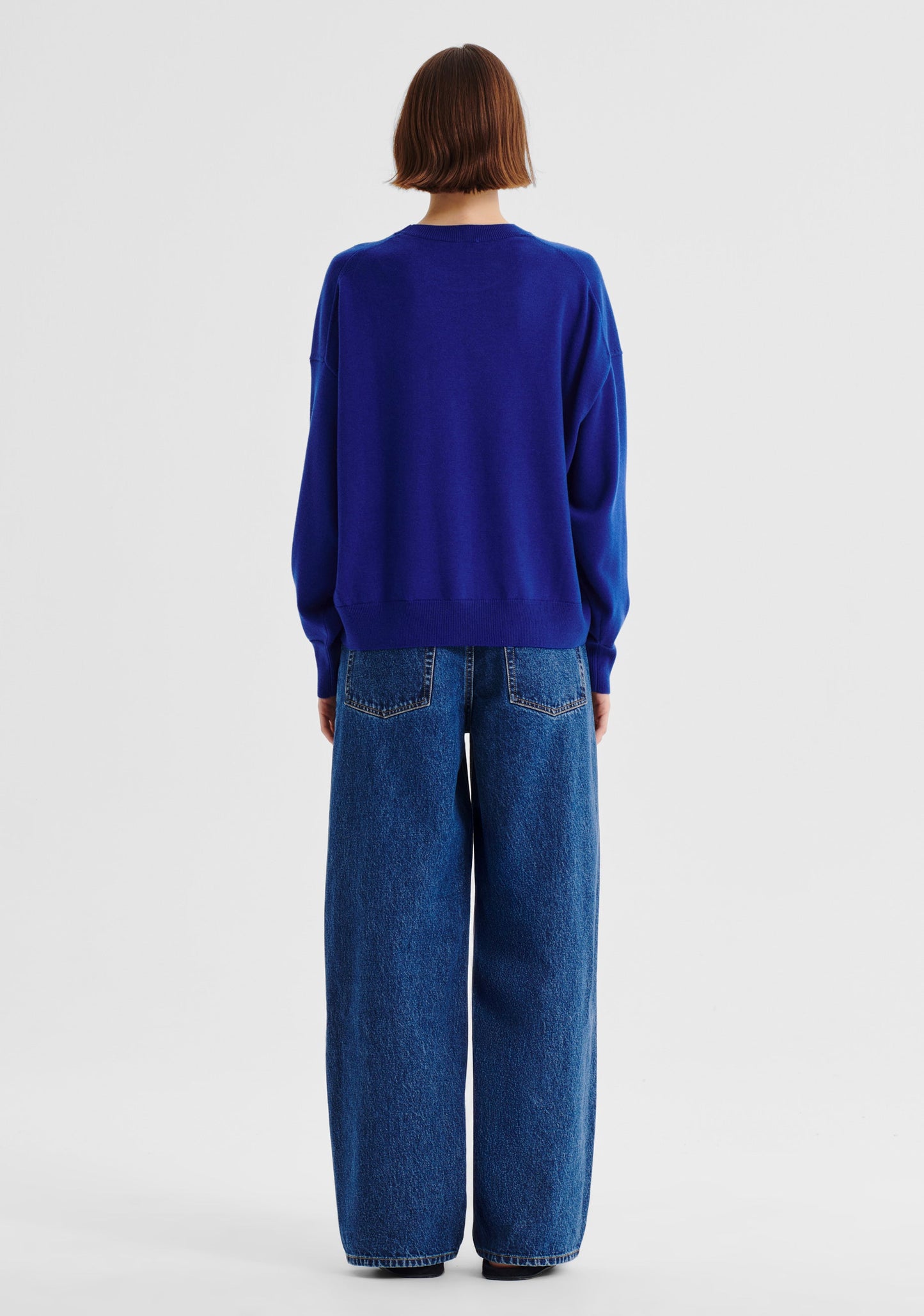 Payton Round Neck Merino Knit Pullover
