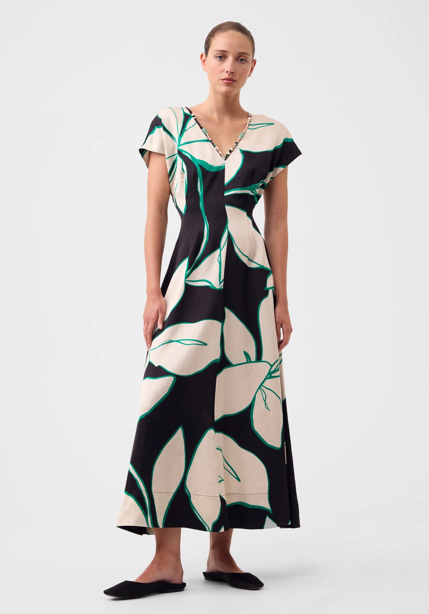 Willow Midi Dress Print