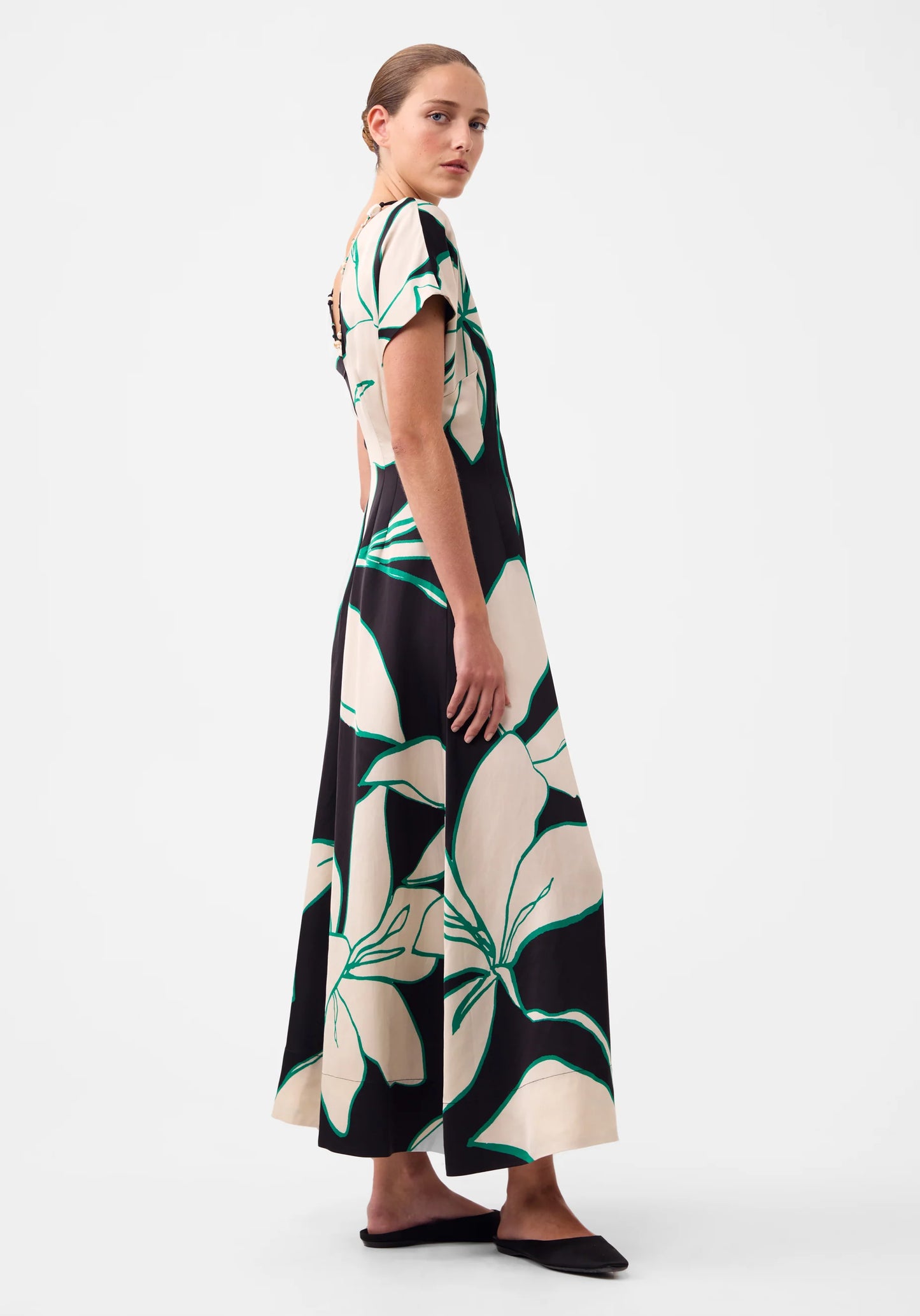 Willow Midi Dress Print