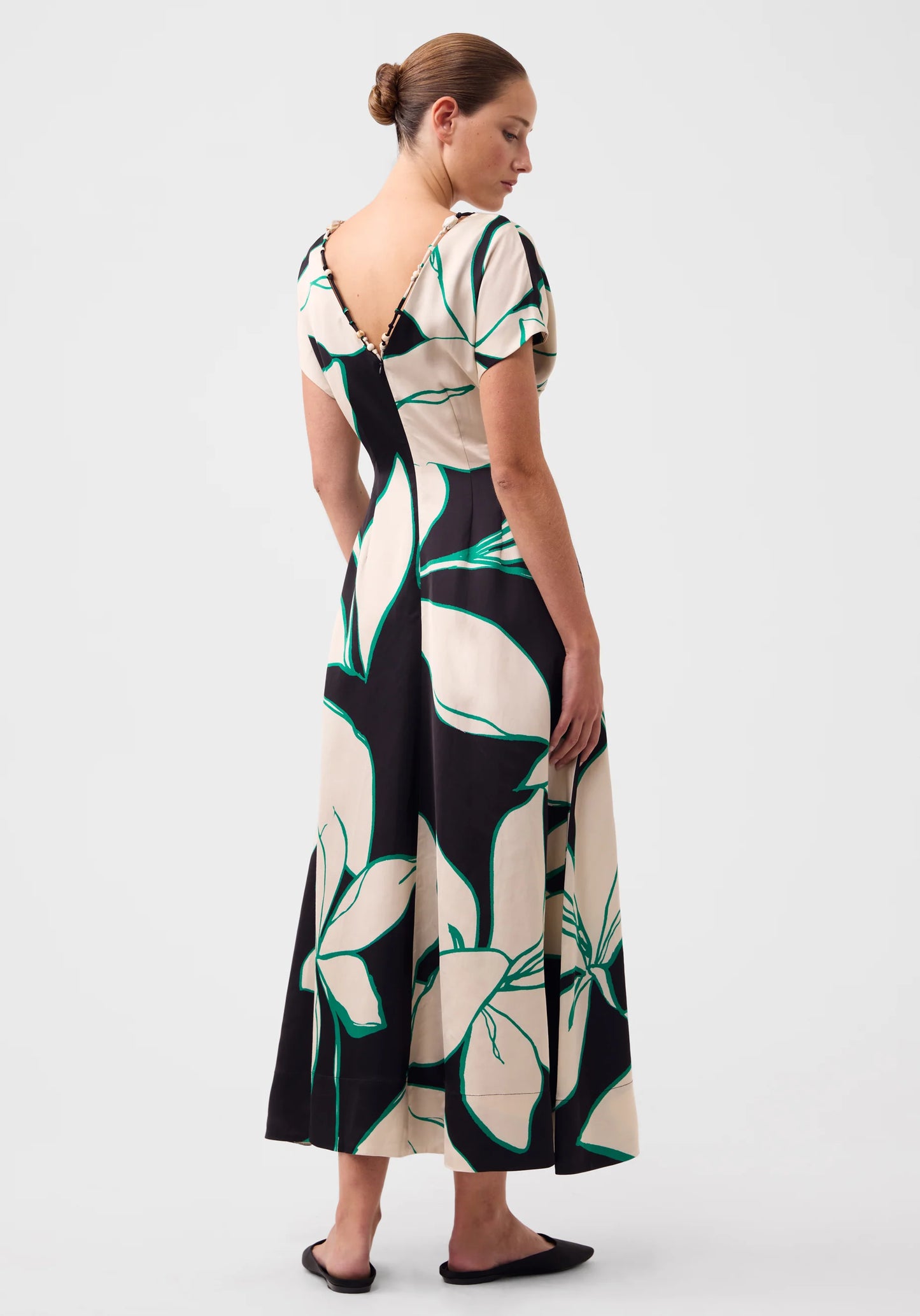 Willow Midi Dress Print