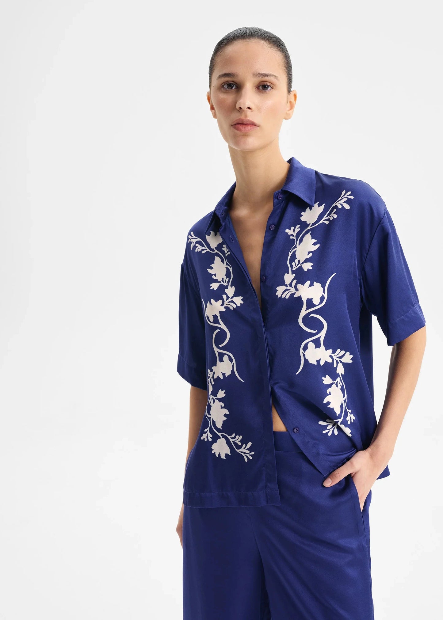 Bonita S/S Shirt - Marine