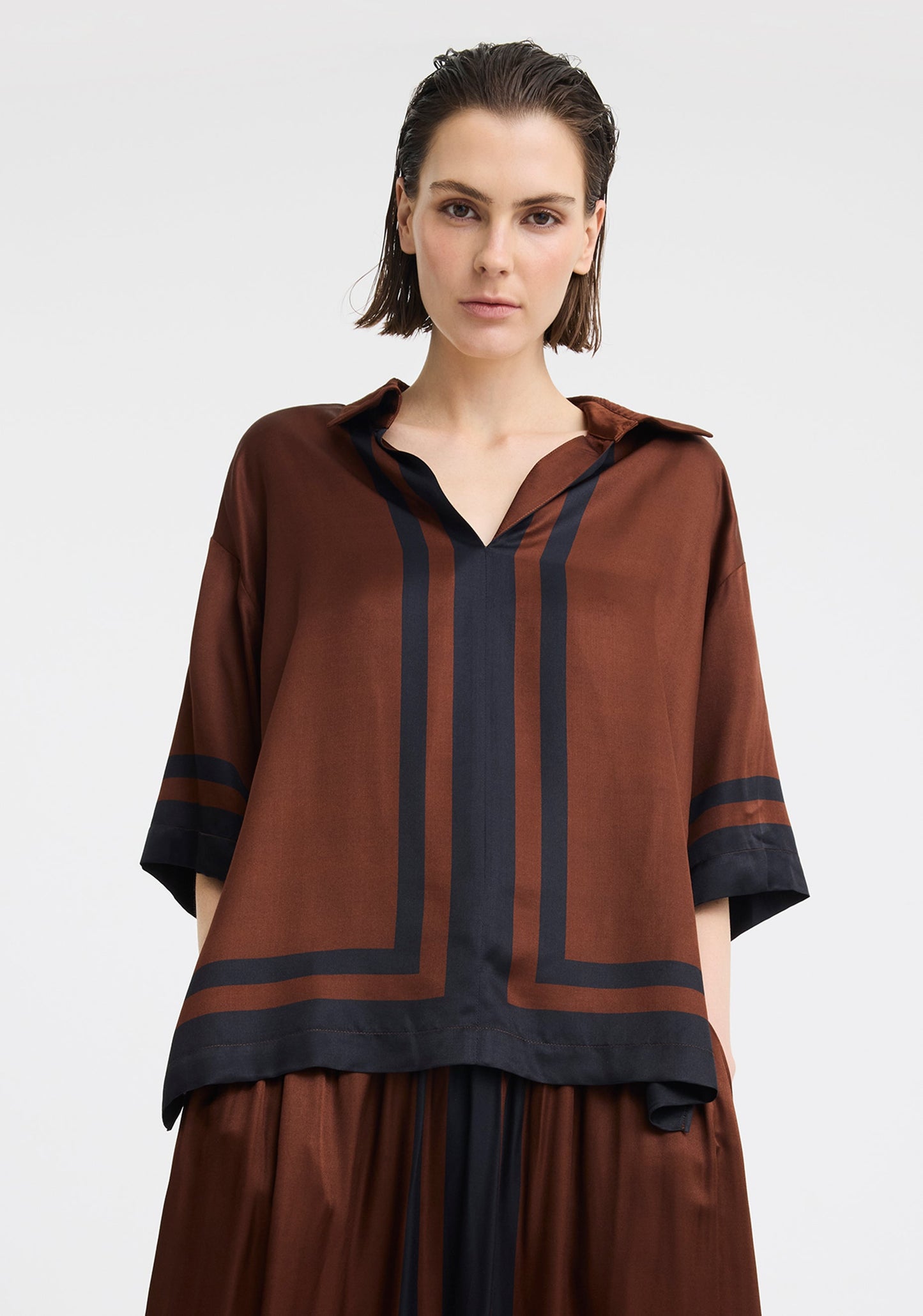 Audrina S/S Shirt Print
