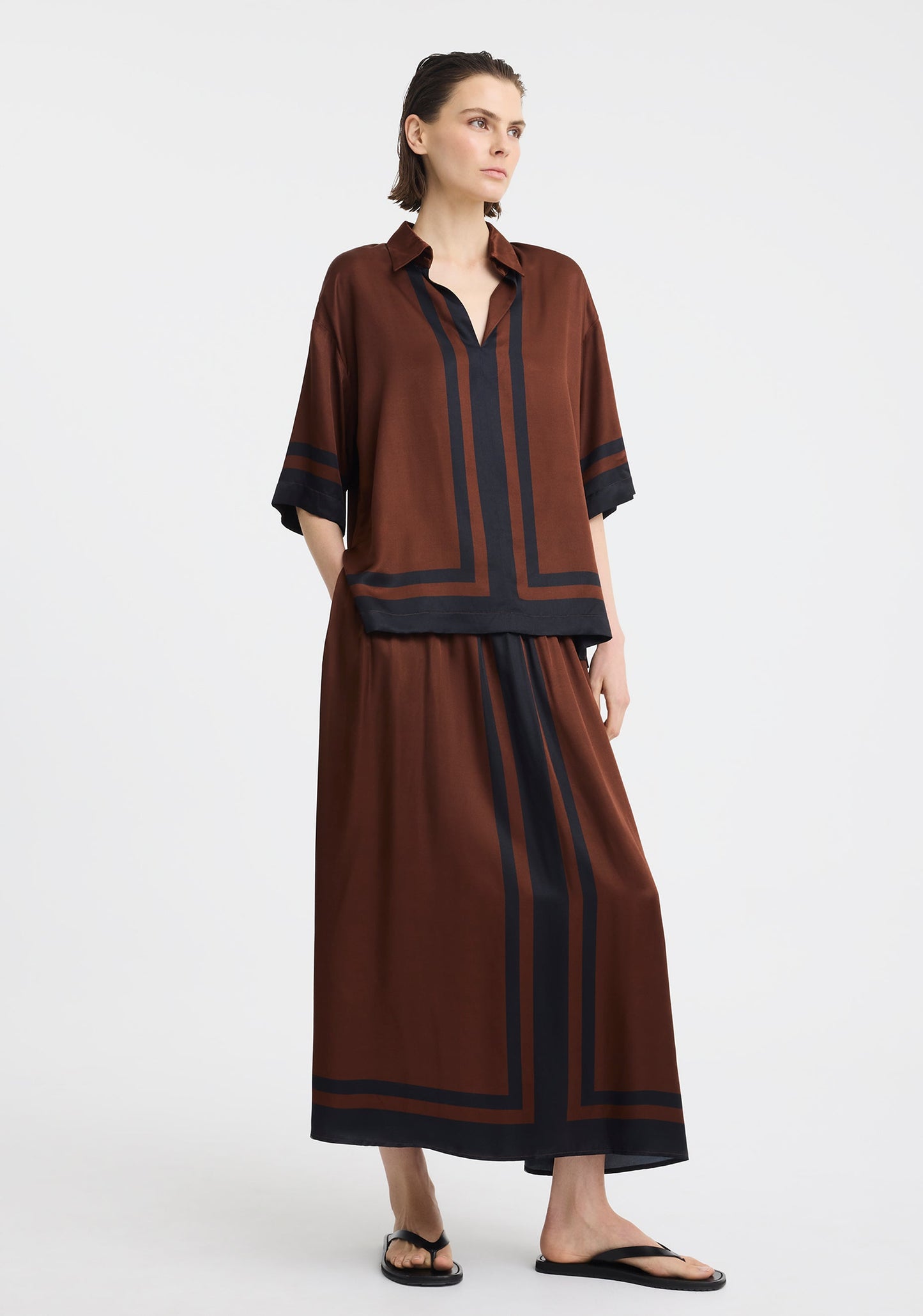 Audrina S/S Shirt Print