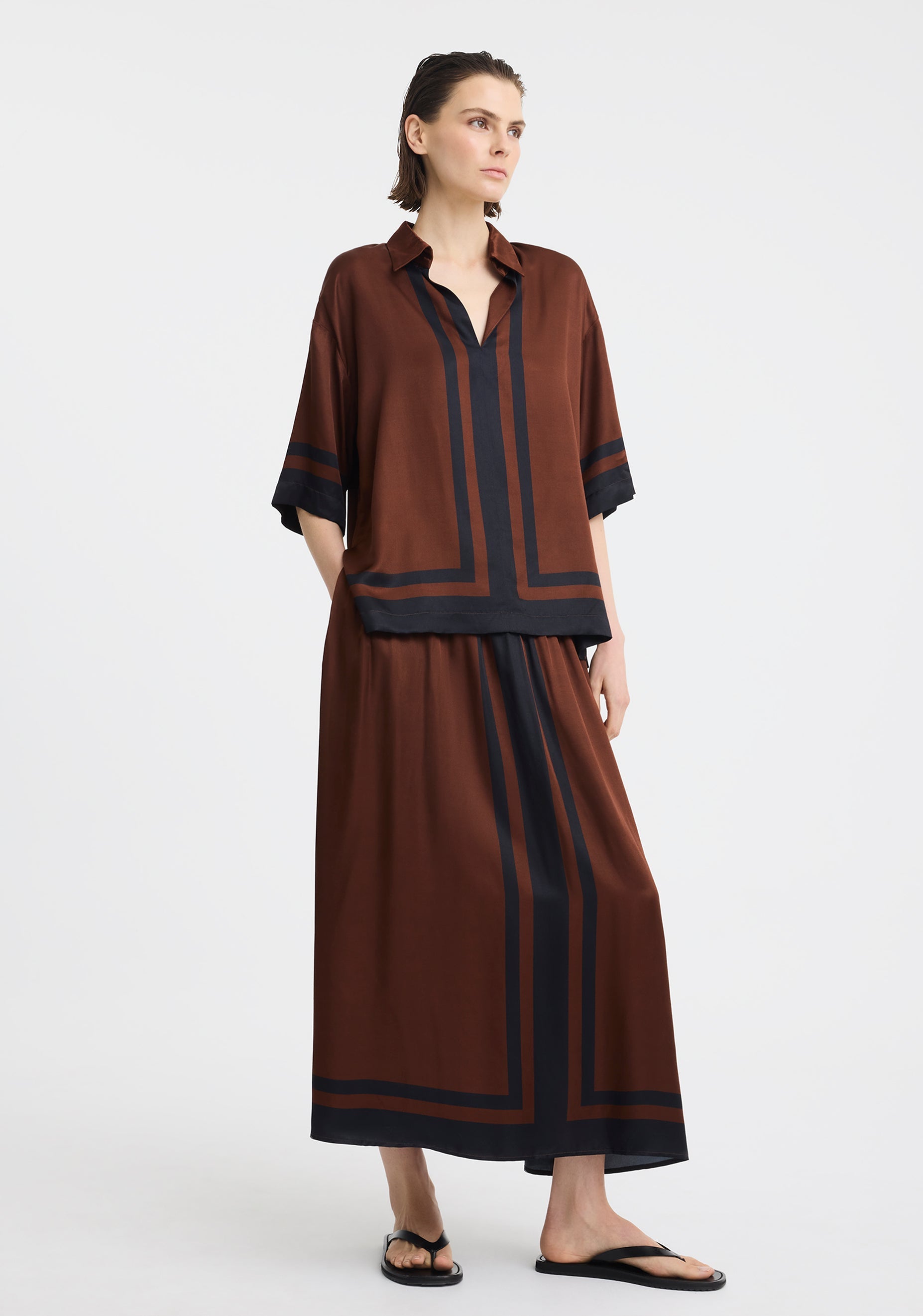 Audrina S/S Shirt Print