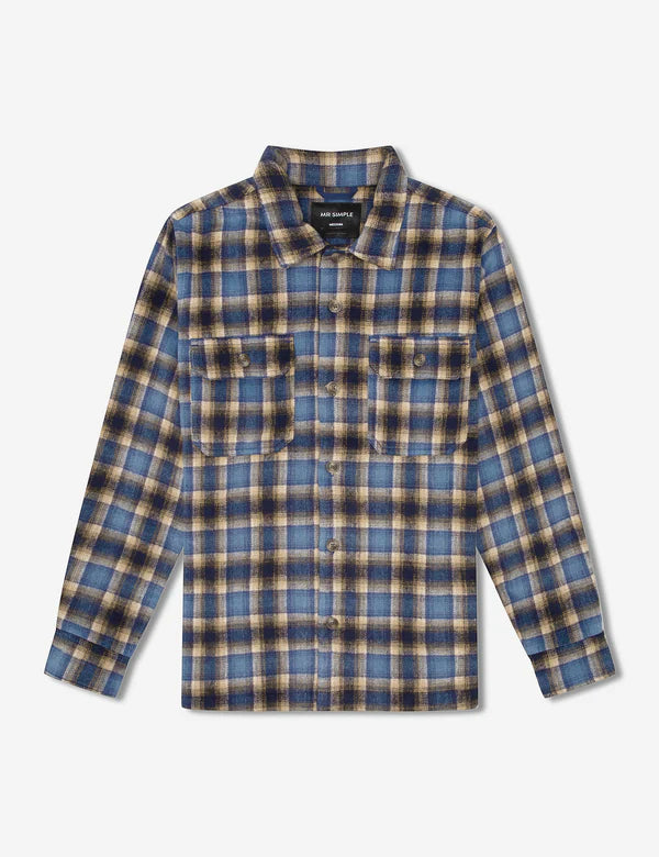 Nomad LS Flannel - Blue Brown