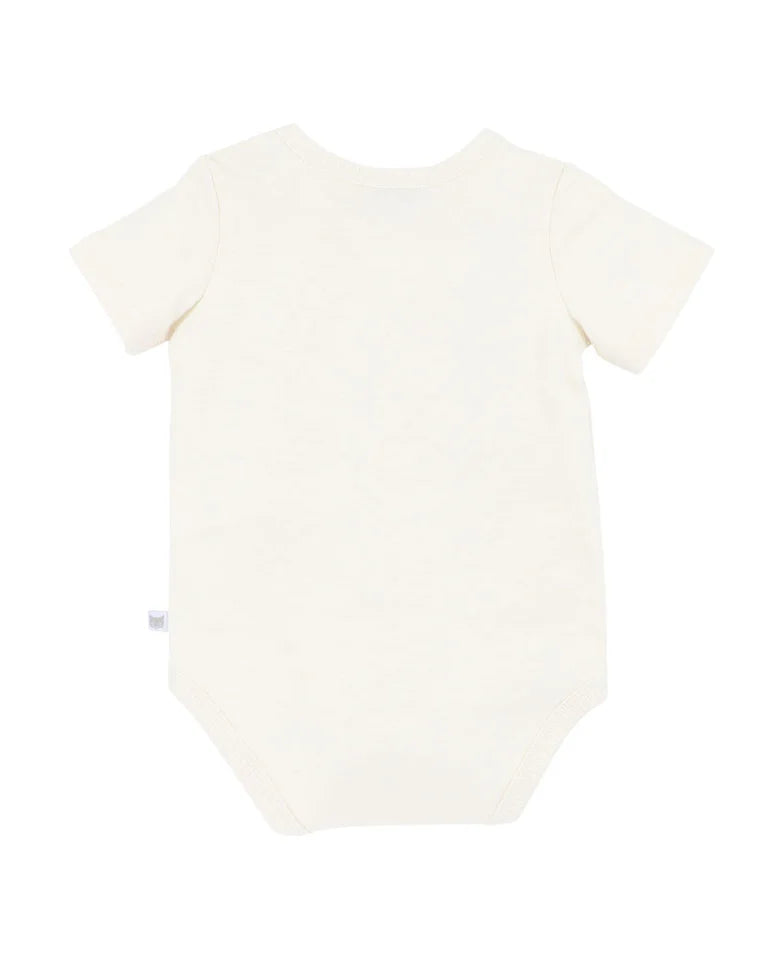 Abstract Oasis Ute Bodysuit - Tofu