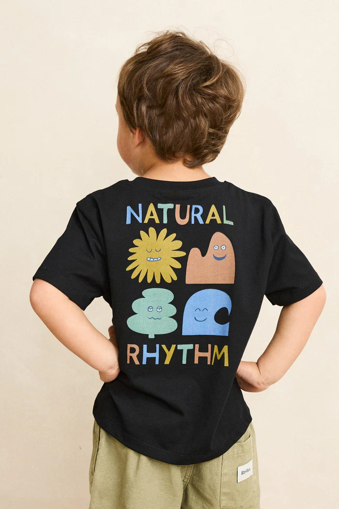Kids Wild and Free SS T-Shirt - Vintage Black