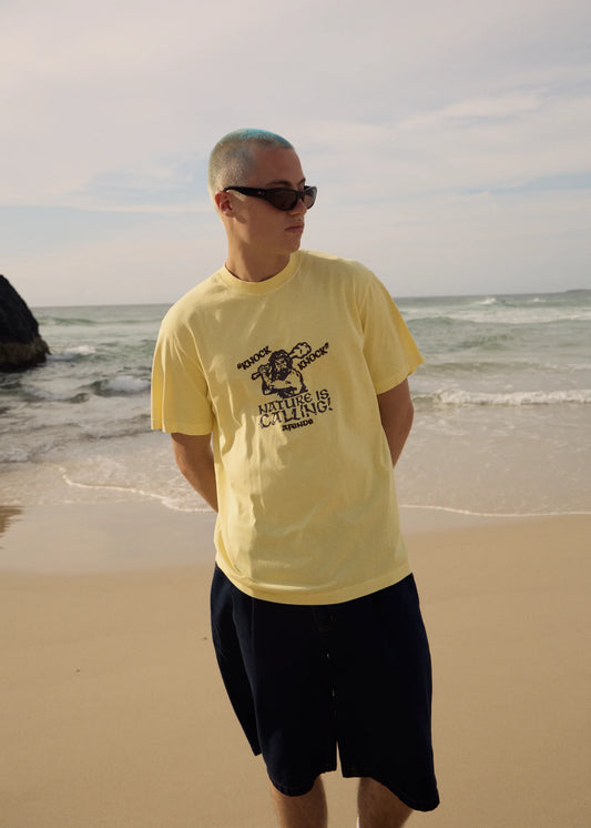 Knock Knock Recycled - Washed Lemon