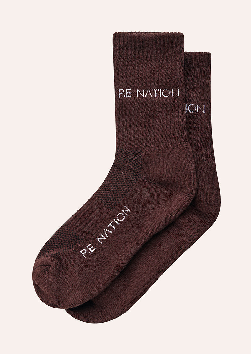 Signature Sock - Dark Plum