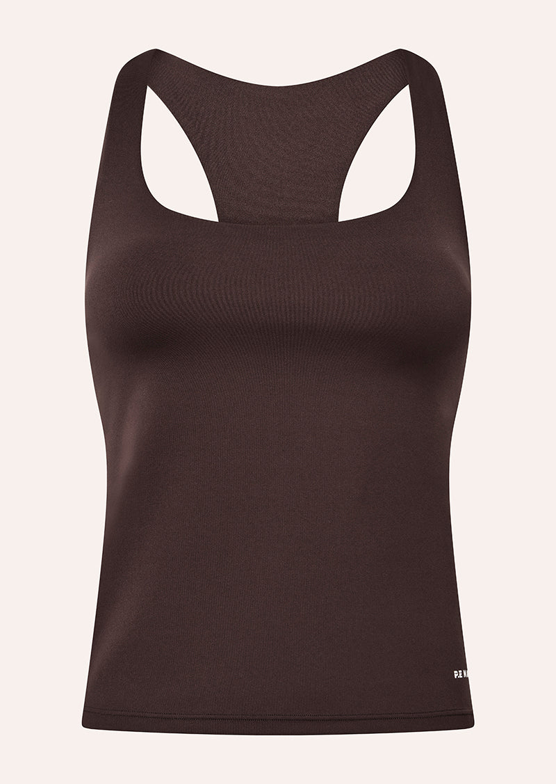 Signature Scoop Tank - Dark Plum