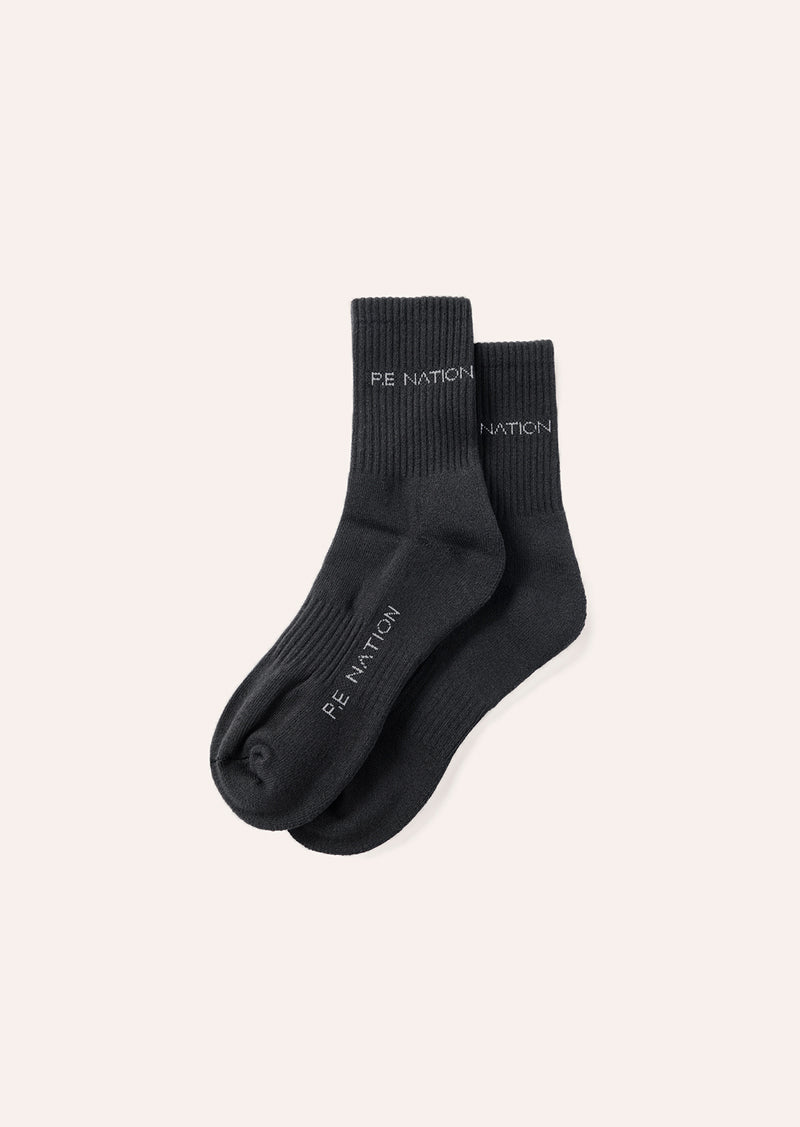 Signature Sock - Optic White/Black