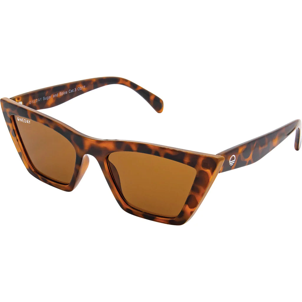 Sugar & Spice Sunglass - Tort Brown