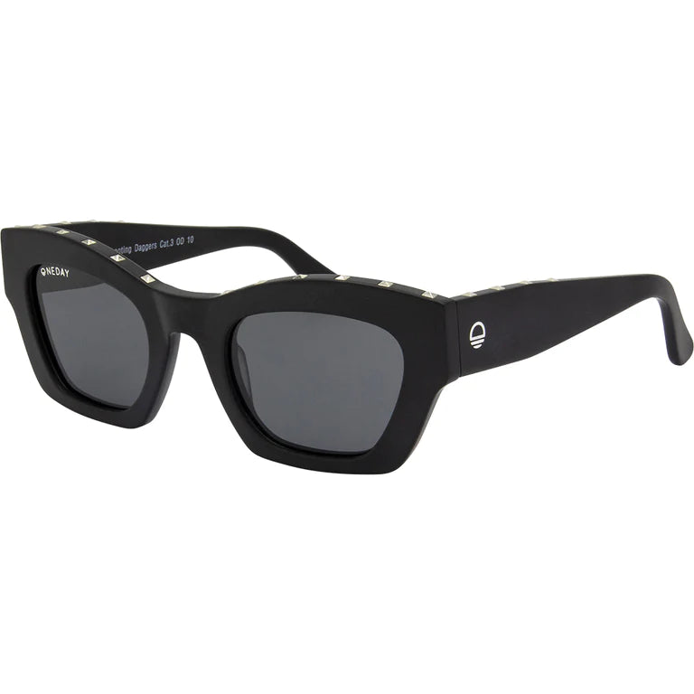 Shooting Daggers Sunglasses - Black Smoke