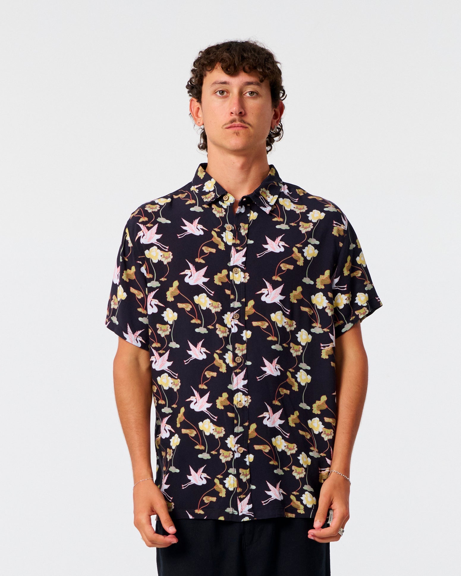 Lilypad SS Shirt - Vintage Black - photo 1