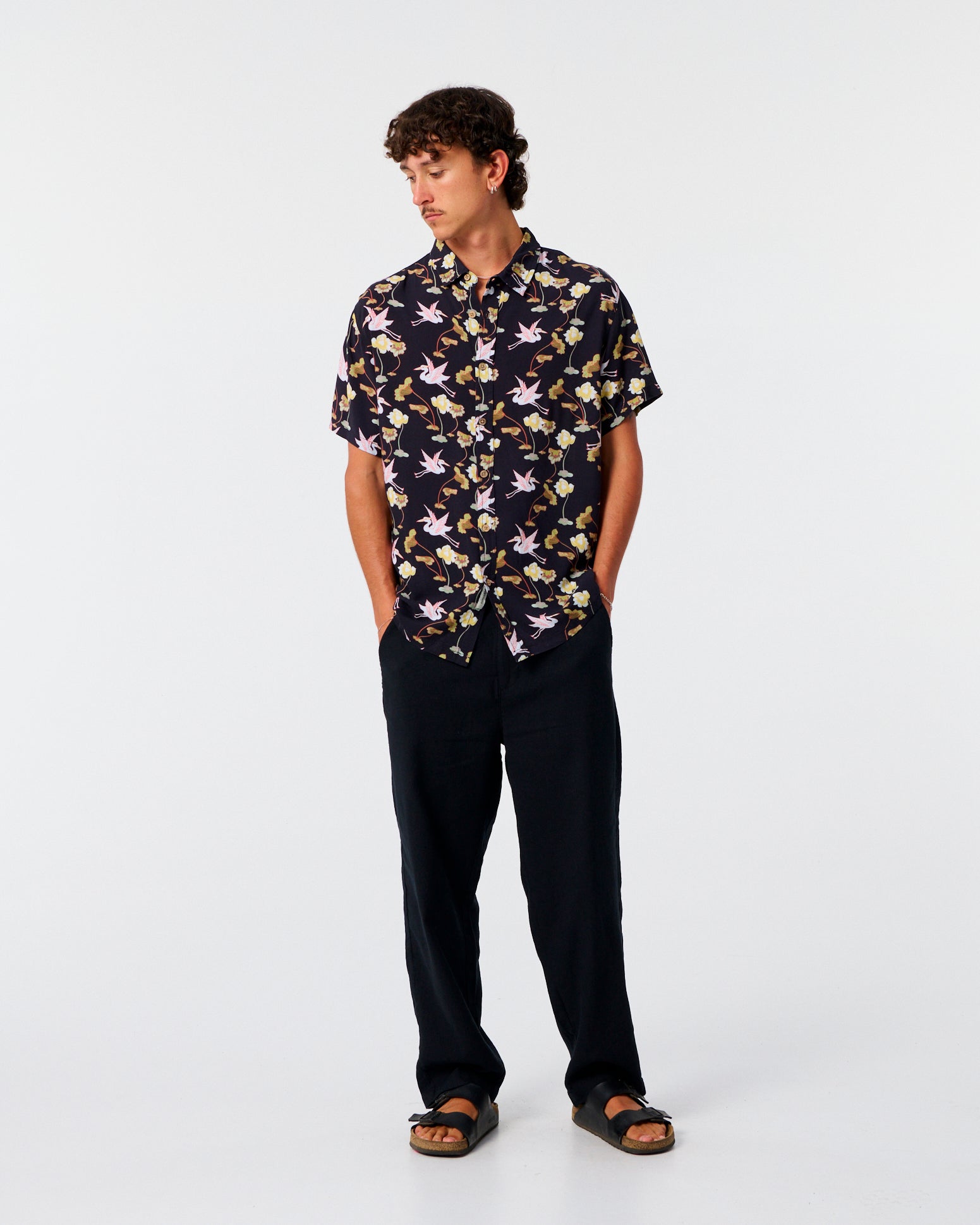 Lilypad SS Shirt - Vintage Black - photo 2
