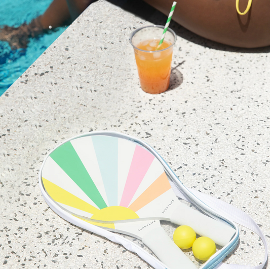 Pool Side Beach Paddle Set - Pastel Gelato