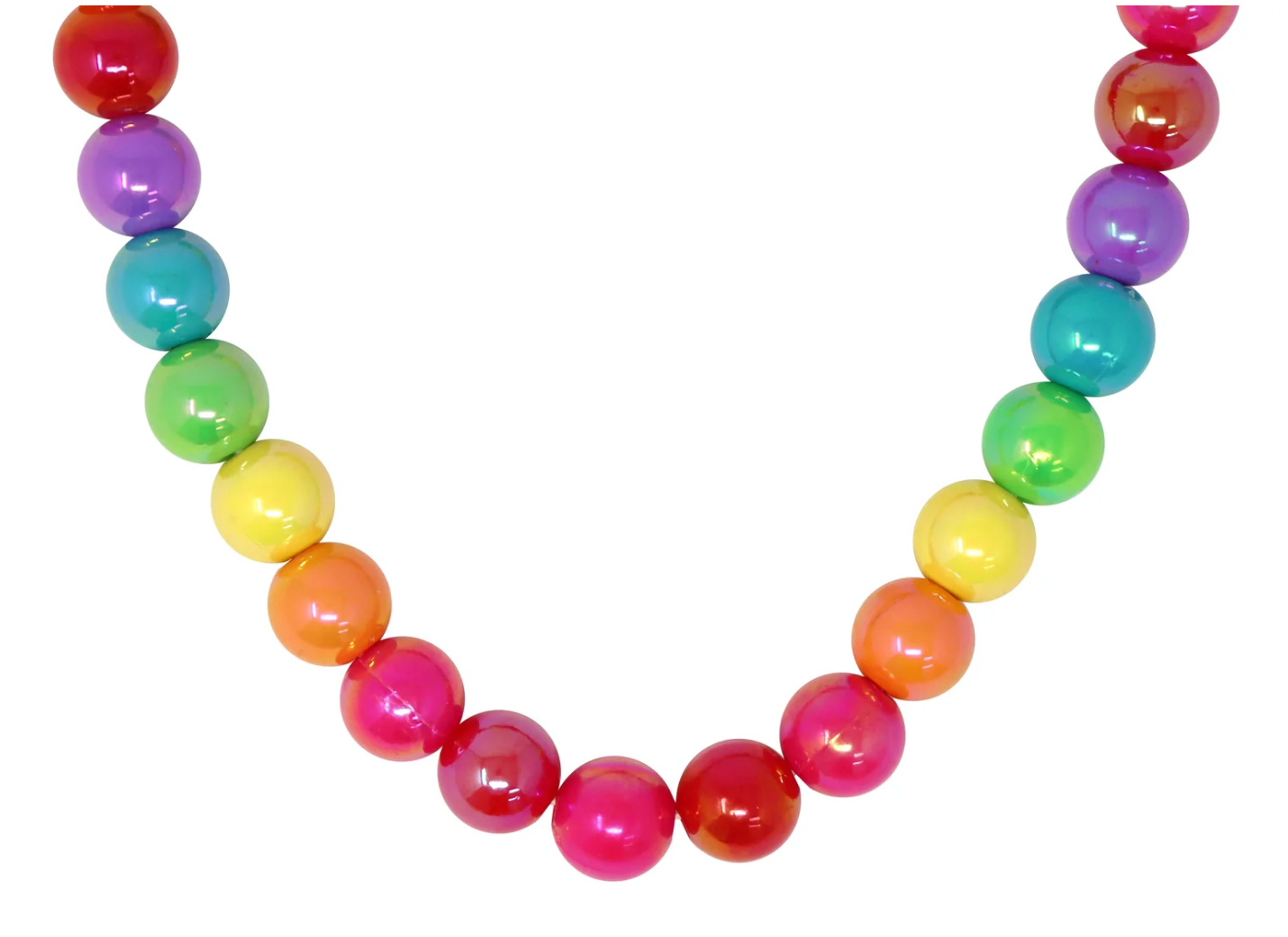 Rainbow Beads Necklace