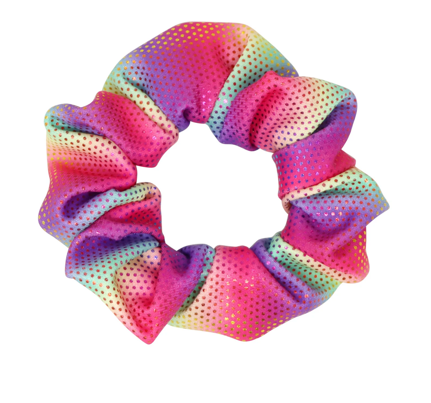 Rainbow Butterfly Hair Scrunchies