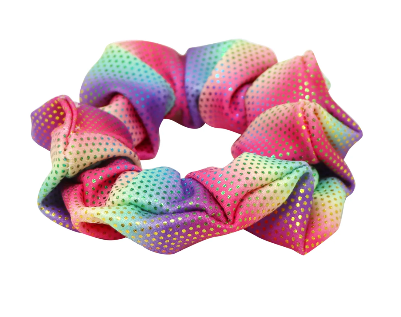 Rainbow Butterfly Hair Scrunchies