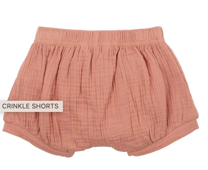 Caramel Crinkle Shorts