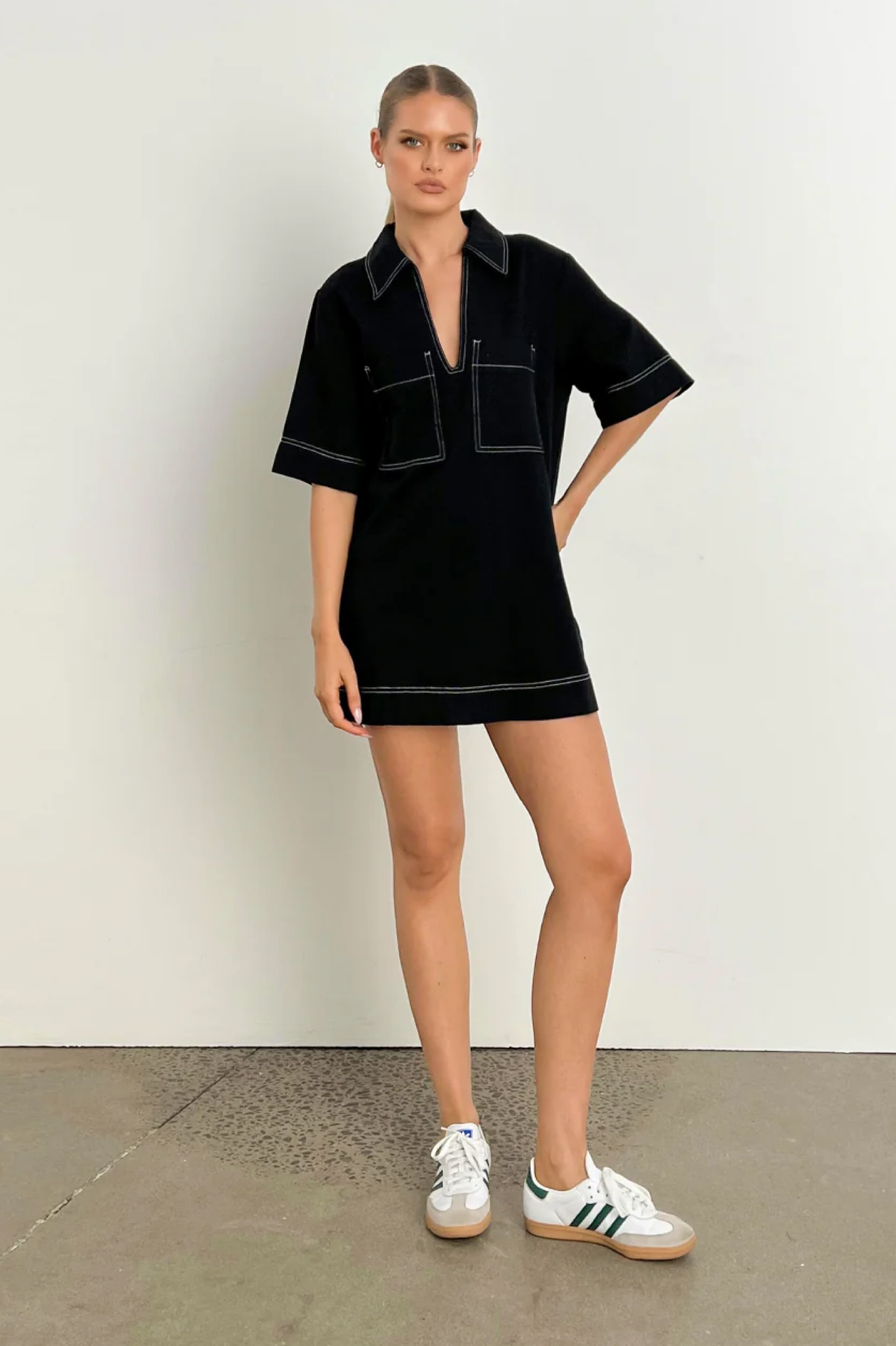 Tara Mini Dress - Black