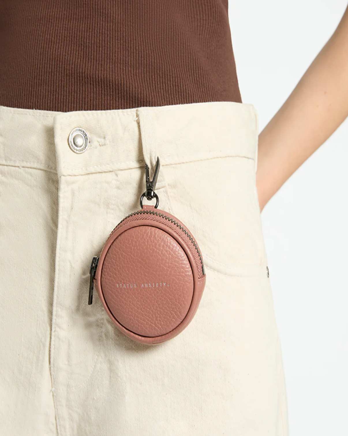 Go With Me Coin Purse - Dusty Rose