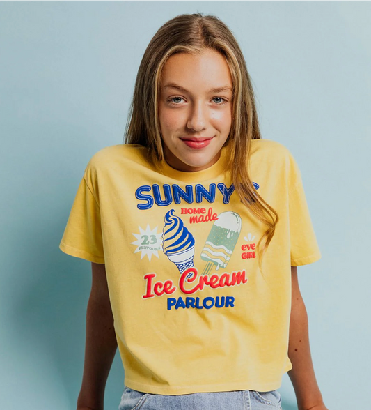 Kids Sunny Tee - Yellow