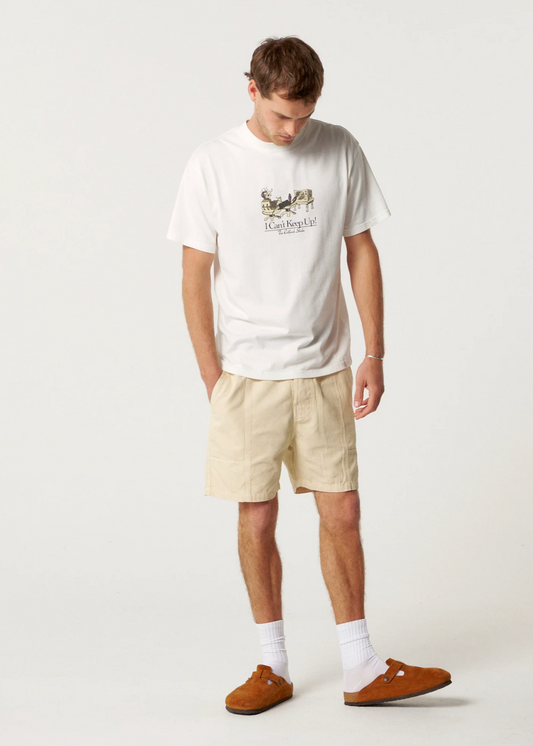 Keep Up Tee - White