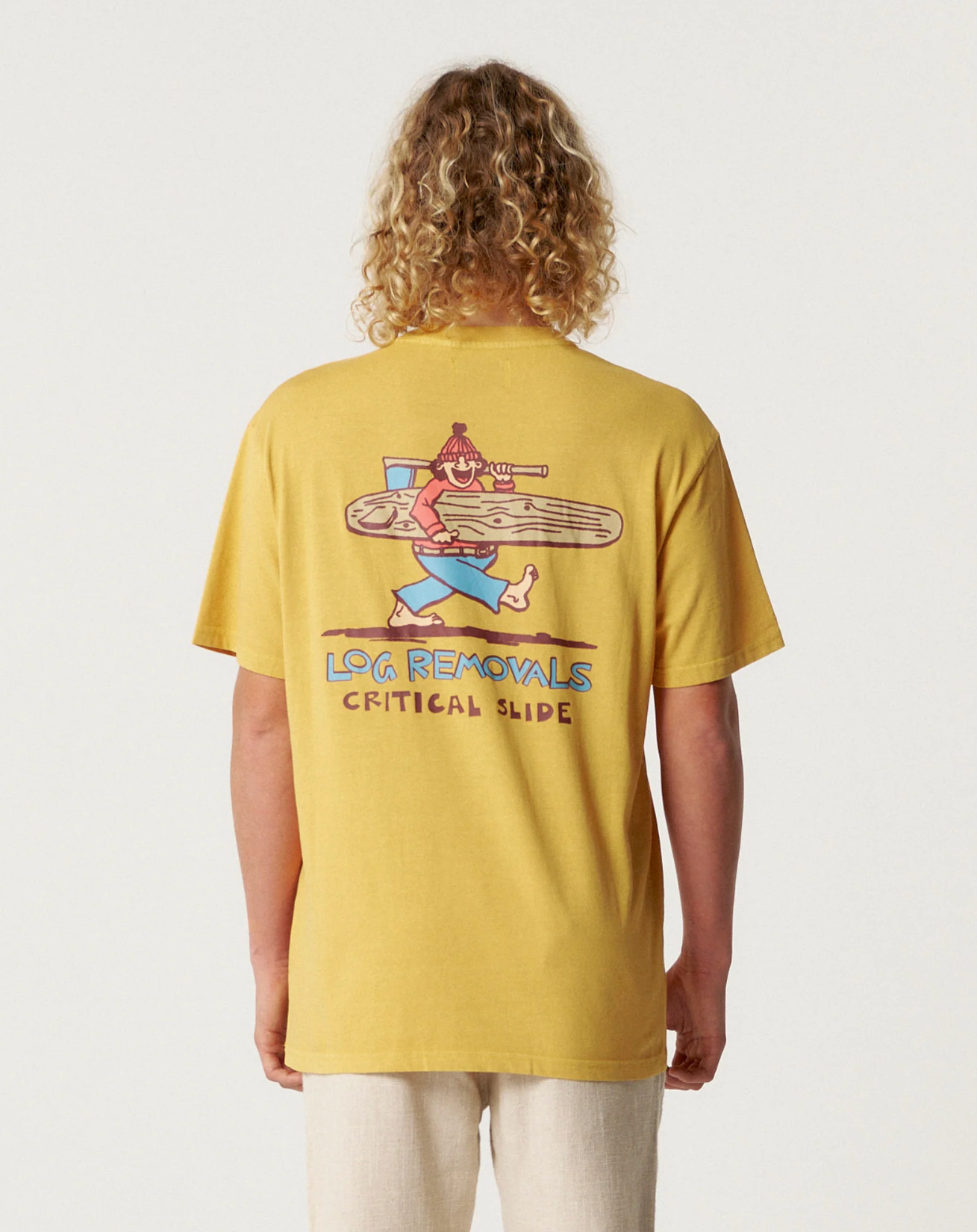 Logger Tee - Mustard