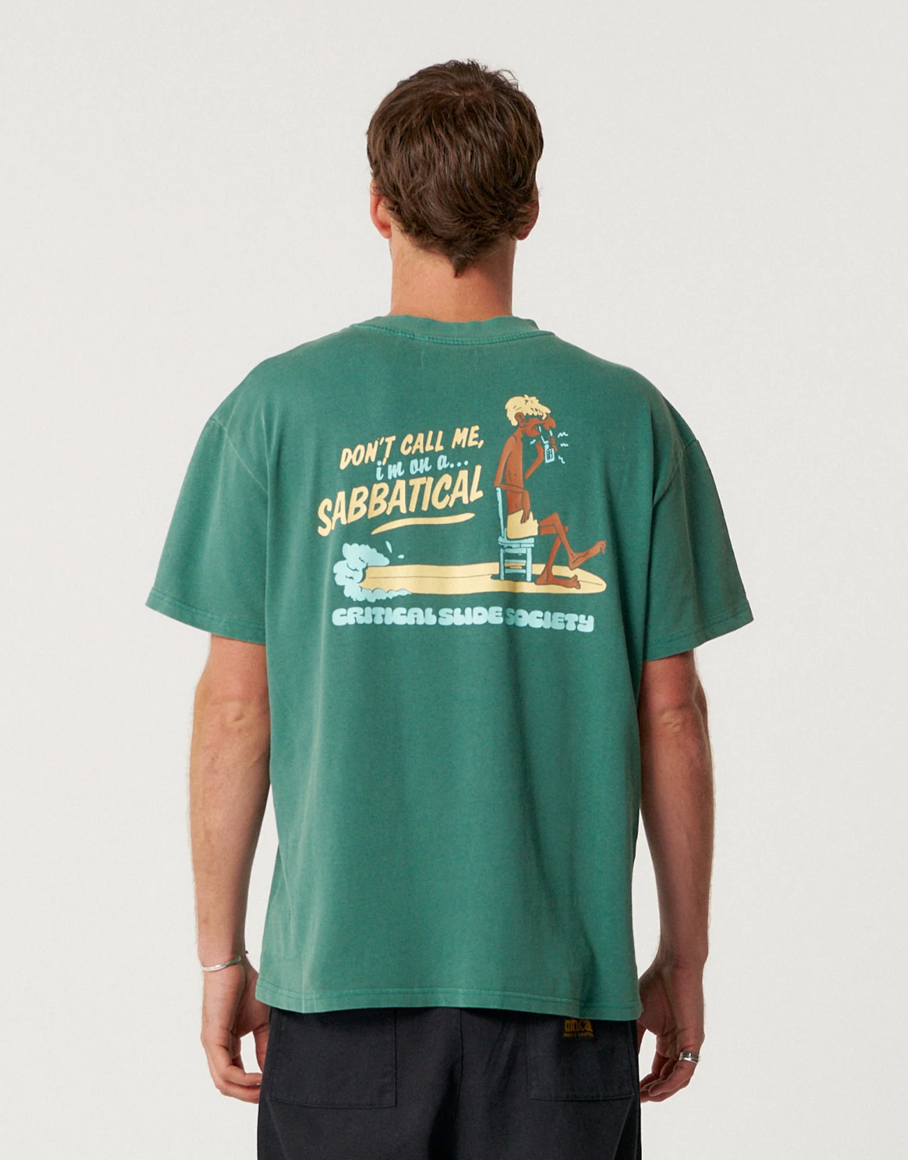 Sabbatical Tee - Dusty Green