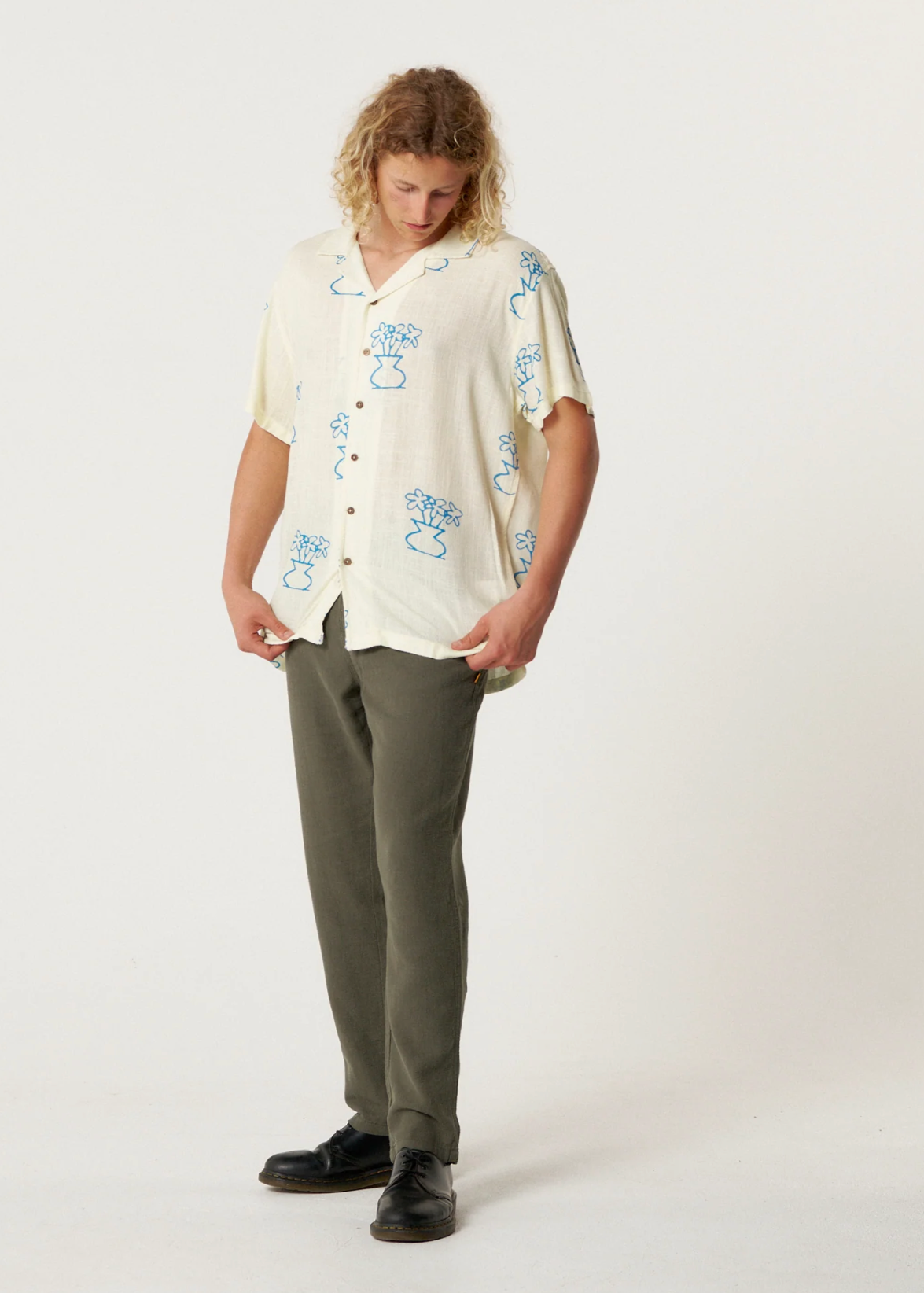 Mellow Resort Shirt - Ecru
