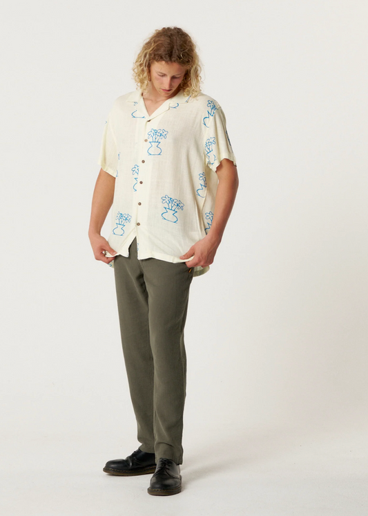 Mellow Resort Shirt - Ecru