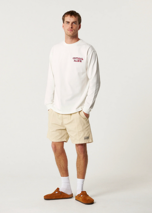 Log Removals LS Tee - Vintage White
