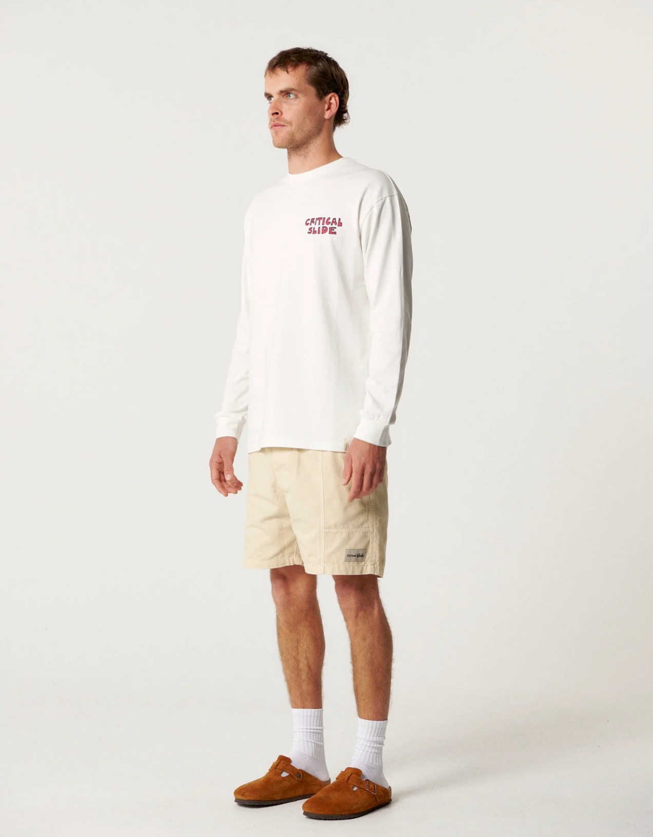 Log Removals LS Tee - Vintage White