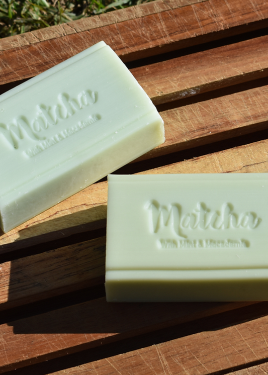 Matcha with Mint & Macadamia Coconut Oil Coconut - Base Soap