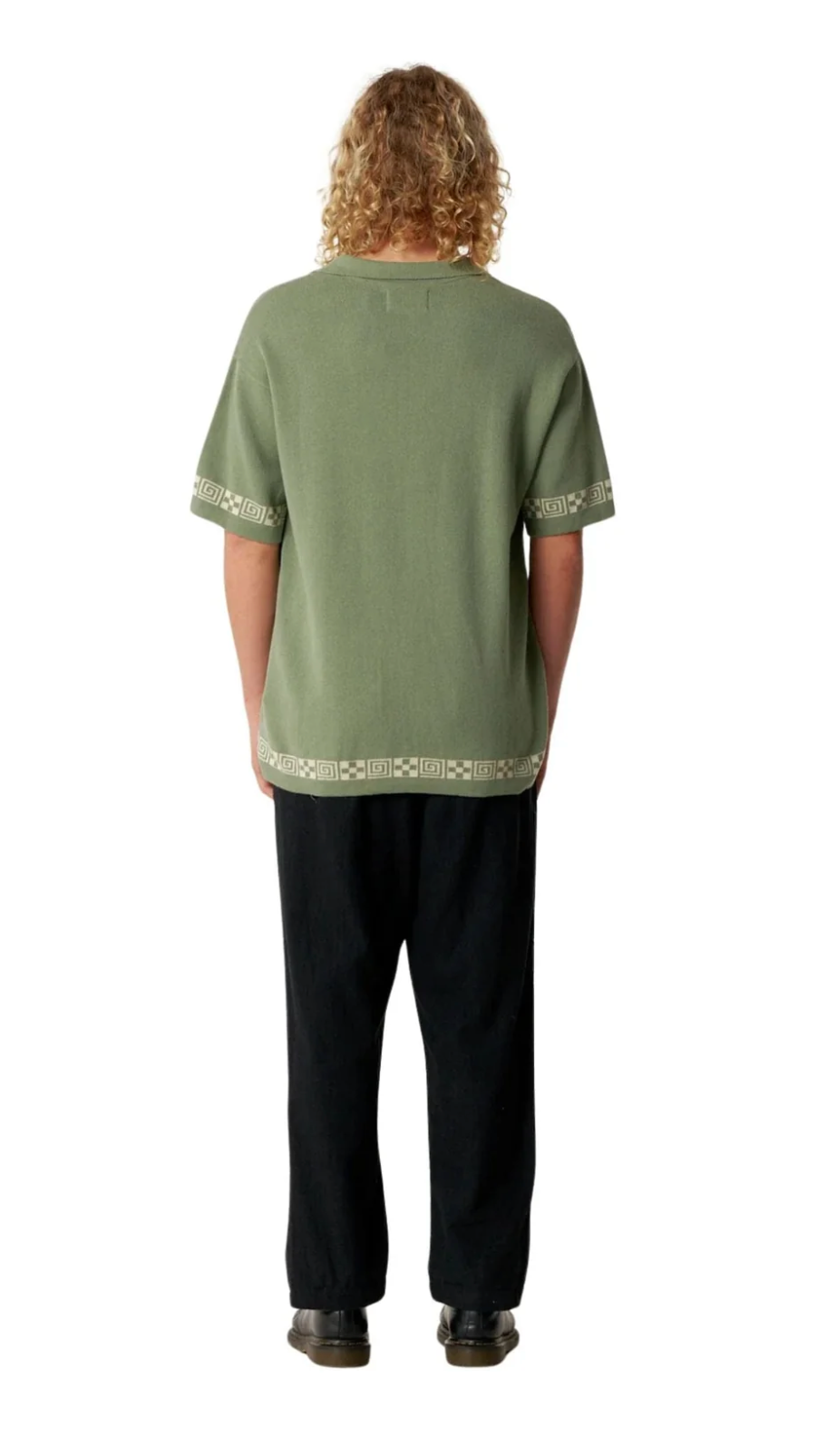 La Concha SS Knit Shirt - Forest