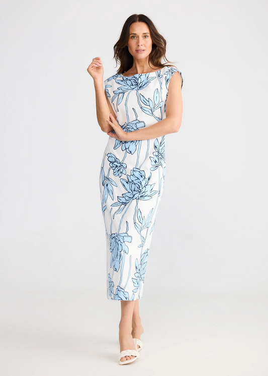 Allia Dress - Coastal Bloom