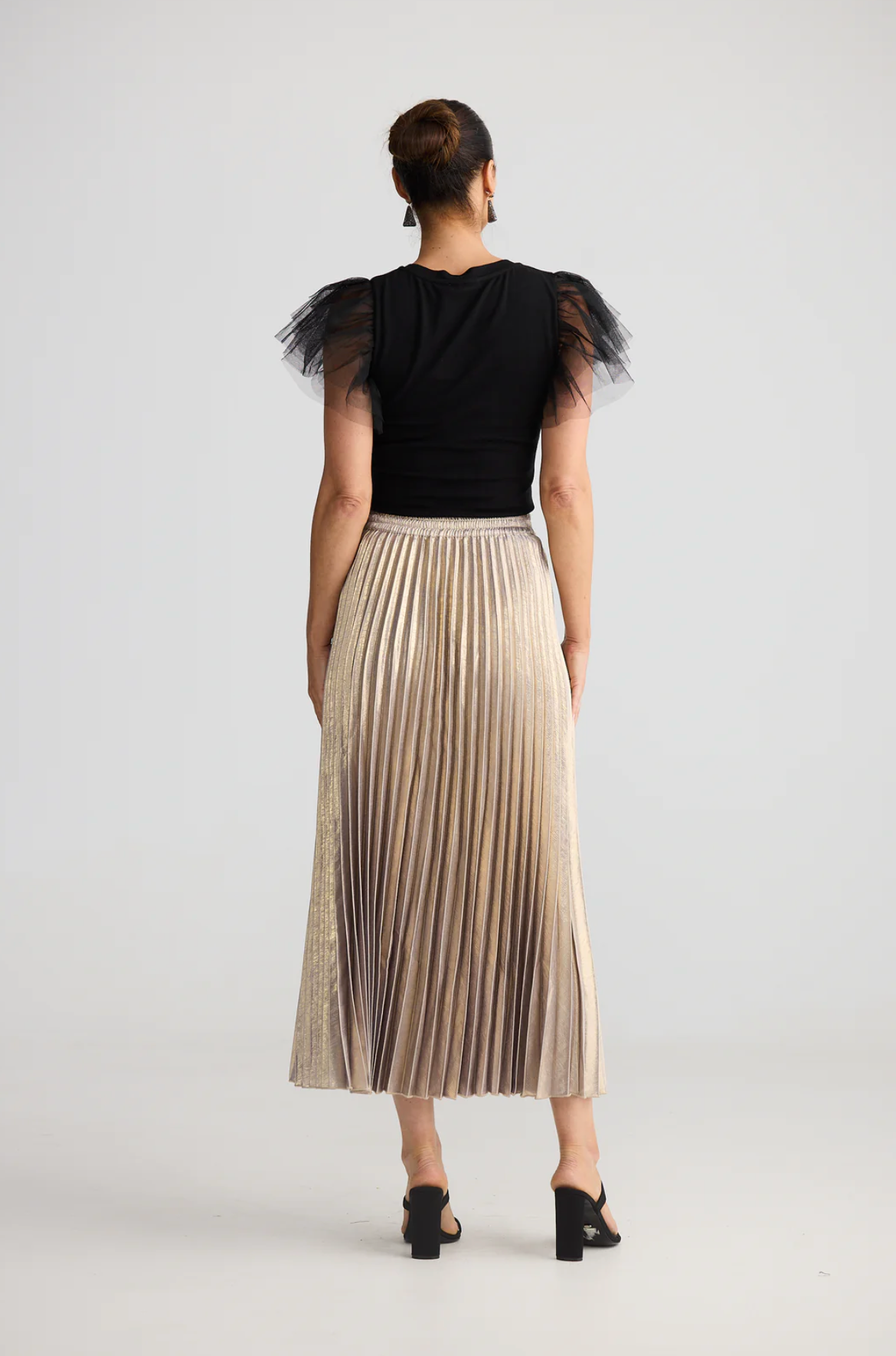 Alias Pleated Skirt - Titanium