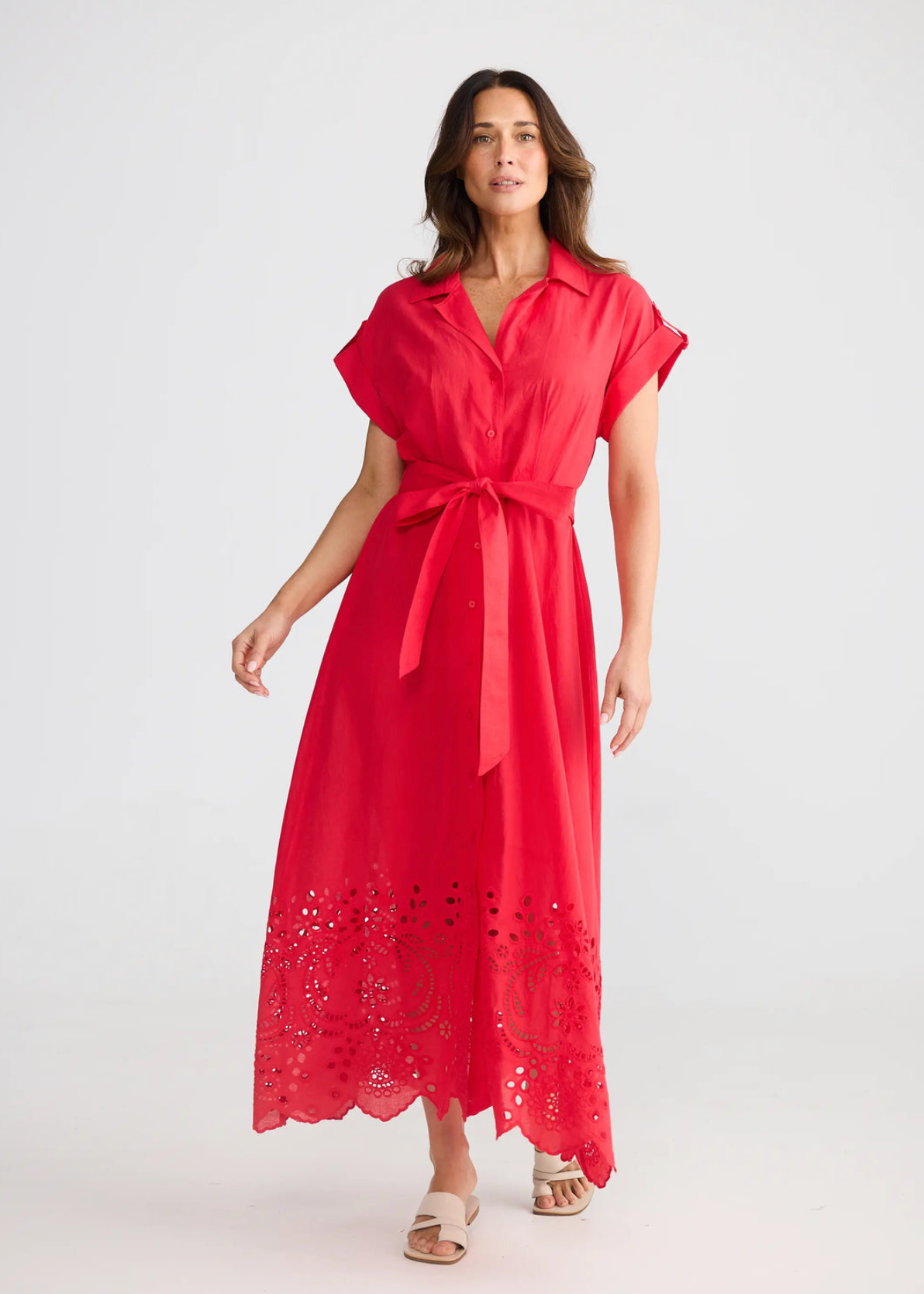 Versailles Dress - Chilli