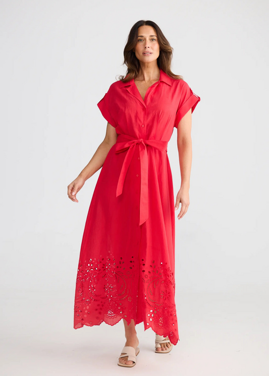 Versailles Dress - Chilli