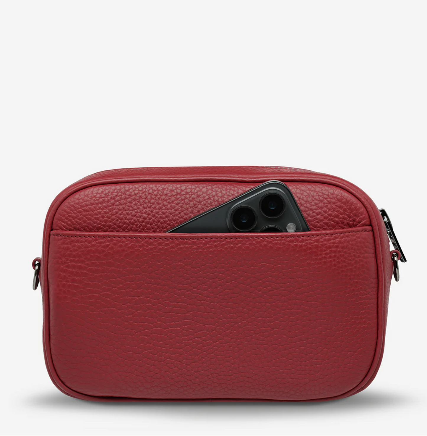 Plunder With Webbed Strap Bag - Rouge