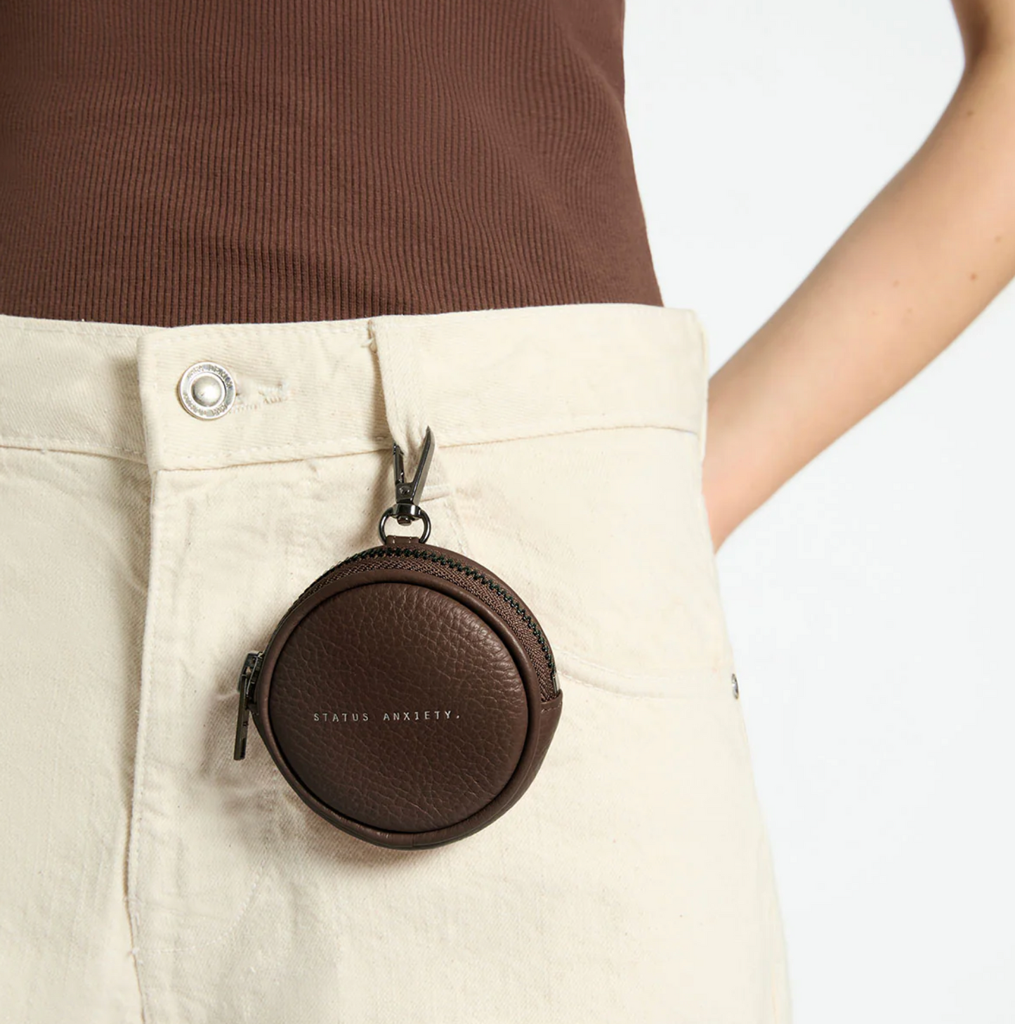 Go With Me Coin Purse - Cocoa