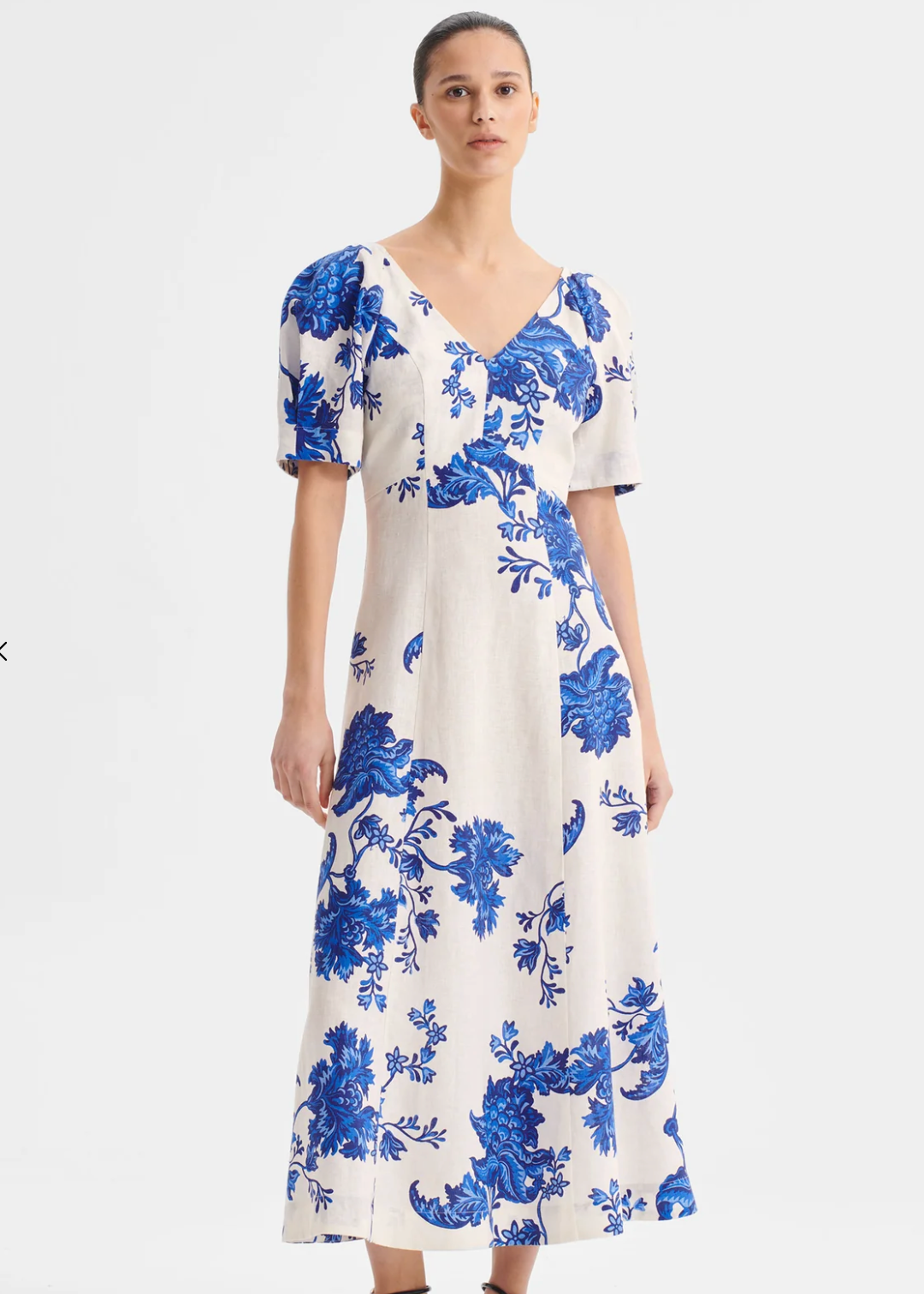 Bonita Linen Dress - Print