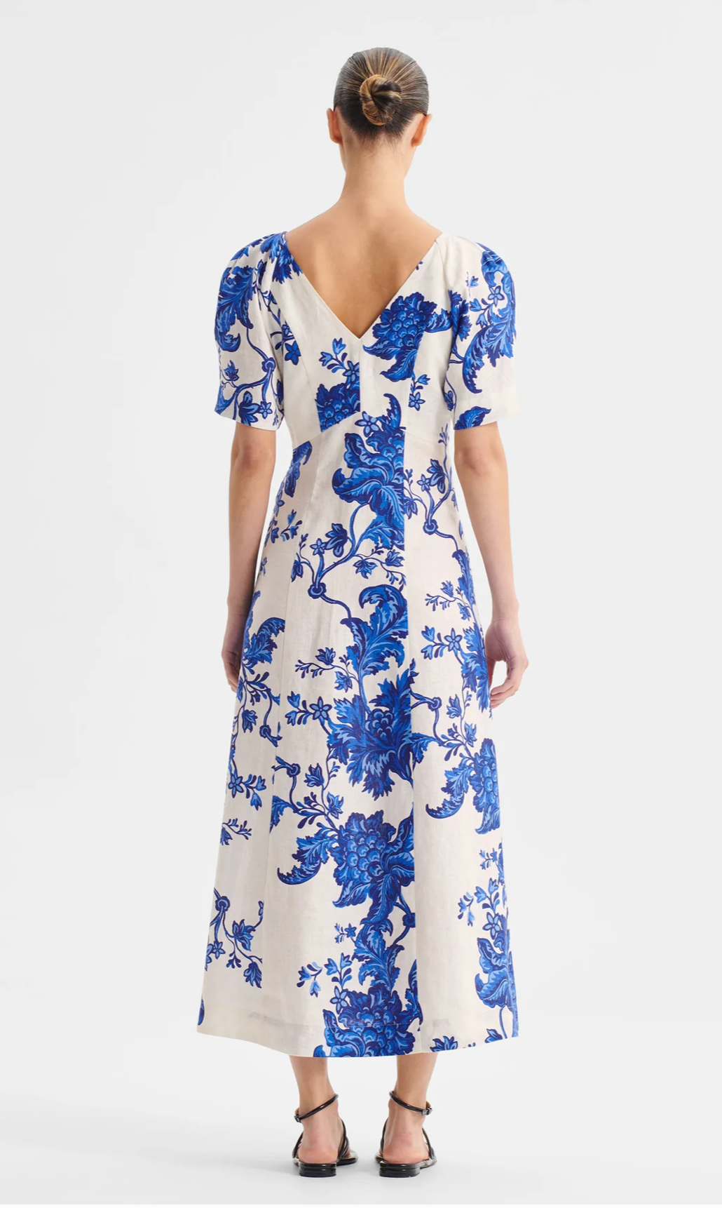 Bonita Linen Dress - Print