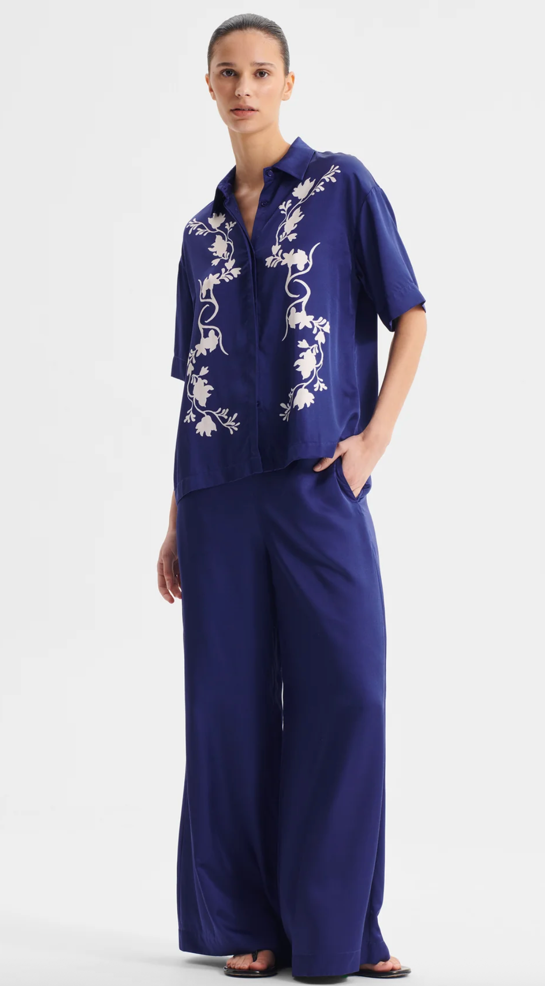 Bonita S/S Shirt - Marine