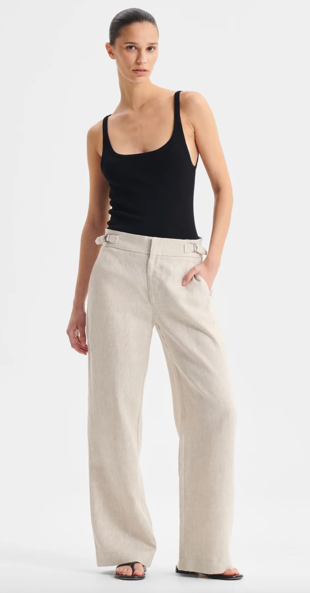 Sonny Linen Pant - Natural