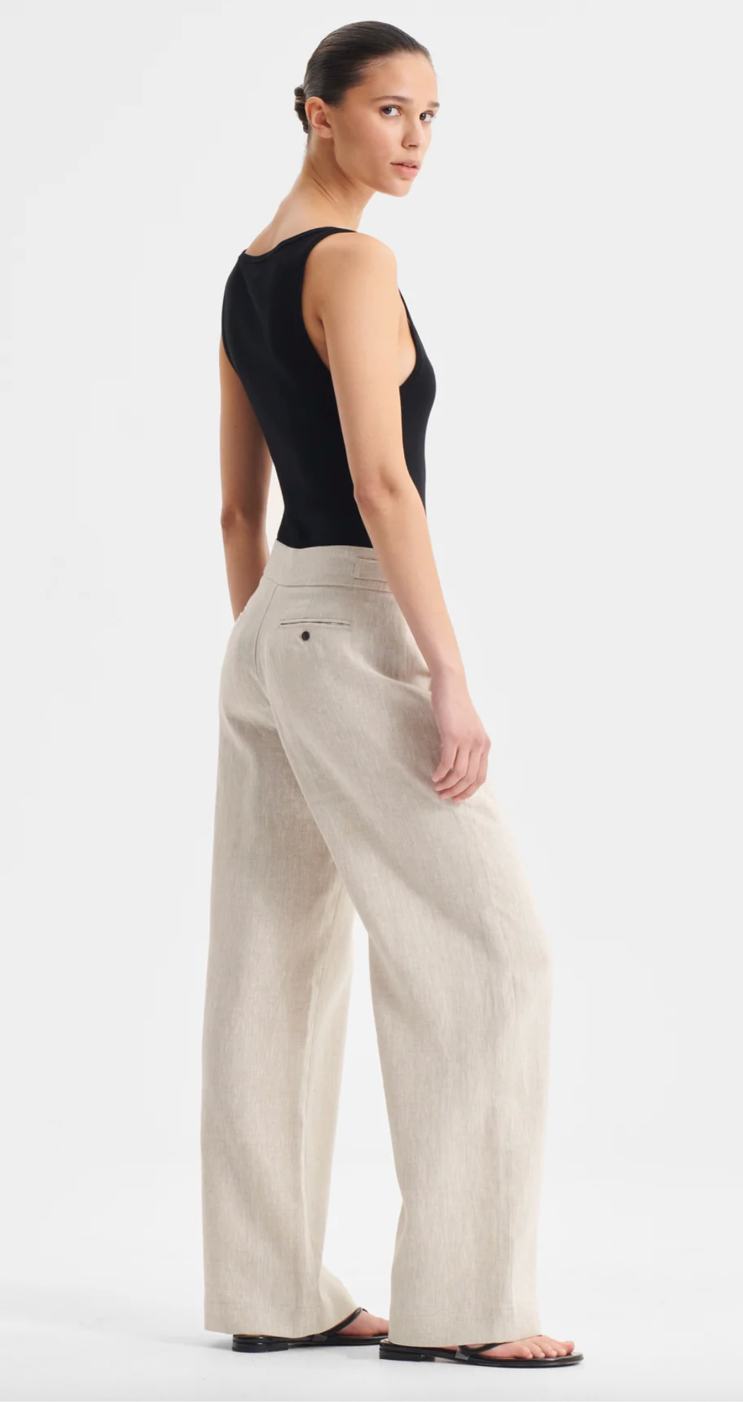 Sonny Linen Pant - Natural